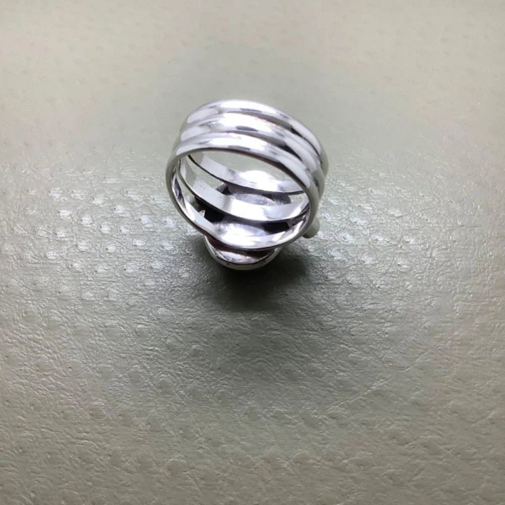 - Nicky Butler Sterling silver blue druzy ring